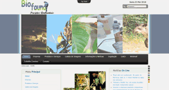 Desktop Screenshot of biofauna.net